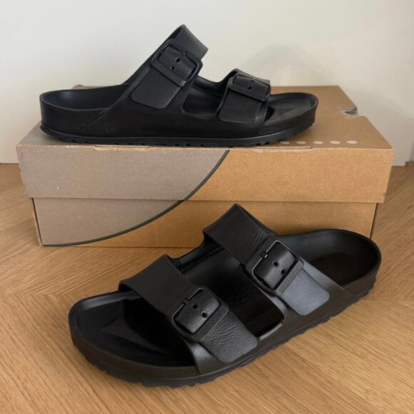 Birkenstock Arizona Eva ‘Black’ Buckle Slide Sandals Slipper- SZ Men 7- Women 9 main image 5